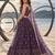 DUSTY WINE NET THREAD WITH ZARI AND SEQUIN WORK FESTIVE LEHENGA CHOLI