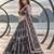 DARK GREY NET THREAD WITH ZARI AND SEQUIN WORK FESTIVE LEHENGA CHOLI