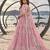 PINK NET THREAD WITH ZARI AND SEQUINCE WORK FESTIVE LEHENGA CHOLI SET FOR WOMEN'S