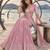 PINK NET THREAD WITH ZARI AND SEQUINCE WORK FESTIVE LEHENGA CHOLI SET FOR WOMEN'S