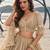 BEIGE NET THREAD WITH ZARI AND SEQUIN WORK FESTIVE LEHENGA CHOLI