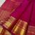 Pink silk blend jacuard work festival saree with unstitched blouse piece