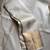 White silk blend jacuard work festival saree with unstitched blouse piece