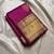 Wine silk blend jacuard work festival saree with unstitched blouse piece
