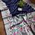 Blue silk blend jacuard work festival saree with unstitched blouse piece