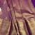 Wine silk blend jacuard work festival saree with unstitched blouse piece