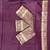 Maroon silk blend jacuard work festival saree with unstitched blouse piece