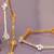 Sparkling whispers gold plated diamond bangles