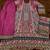 Purple crepe readymade suit with embroidery & aari work