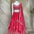 Deep Pink silk blend blend Embroidered Lehenga Choli