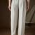 Men's grey modal korean pants | solid regular fit stylish ethnic & casual wear