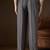 Men's charcoal modal korean pants | solid regular fit stylish ethnic & casual wear