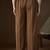 Men's brown modal korean pants | solid regular fit stylish ethnic & casual wear