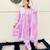Pink color smart ethnic rayon  fabric suit for elegant party looks