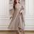 Mauve color smart ethnic vichitra fabric suit for elegant party looks