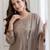 Mauve color smart ethnic vichitra fabric suit for elegant party looks