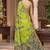 cotton blend saree with elegant printed design for festive & casual wear