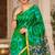 cotton blend saree with elegant printed design for festive & casual wear