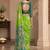 cotton blend saree with elegant printed design for festive & casual wear