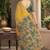 cotton blend saree with elegant printed design for festive & casual wear