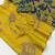 cotton blend saree with elegant printed design for festive & casual wear
