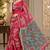 cotton blend saree with elegant printed design for festive & casual wear