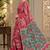 cotton blend saree with elegant printed design for festive & casual wear