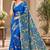 cotton blend saree with elegant printed design for festive & casual wear