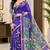 cotton blend saree with elegant printed design for festive & casual wear