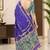 cotton blend saree with elegant printed design for festive & casual wear