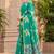 cotton blend saree with elegant printed design for festive & casual wear