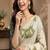 cotton blend saree with elegant printed design for festive & casual wear