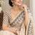 cotton blend saree with elegant printed design for festive & casual wear