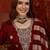 Maroon color smart elegant vichitra fabric smart embroidered suit for festive wear