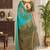 cotton blend saree with elegant printed design for festive & casual wear