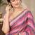 cotton blend saree with elegant printed design for festive & casual wear