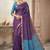 cotton blend saree with elegant printed design for festive & casual wear
