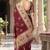 cotton blend saree with elegant printed design for festive & casual wear
