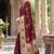 cotton blend saree with elegant printed design for festive & casual wear