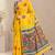 cotton blend saree with elegant printed design for festive & casual wear
