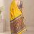 cotton blend saree with elegant printed design for festive & casual wear