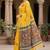 cotton blend saree with elegant printed design for festive & casual wear
