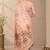 cotton blend saree with elegant printed design for festive & casual wear