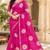 cotton blend saree with elegant printed design for festive & casual wear