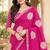 cotton blend saree with elegant printed design for festive & casual wear
