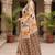 cotton blend saree with elegant printed design for festive & casual wear