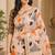 cotton blend saree with elegant printed design for festive & casual wear