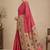 cotton blend saree with elegant printed design for festive & casual wear