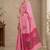 cotton blend saree with elegant printed design for festive & casual wear