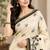 cotton blend saree with elegant printed design for festive & casual wear